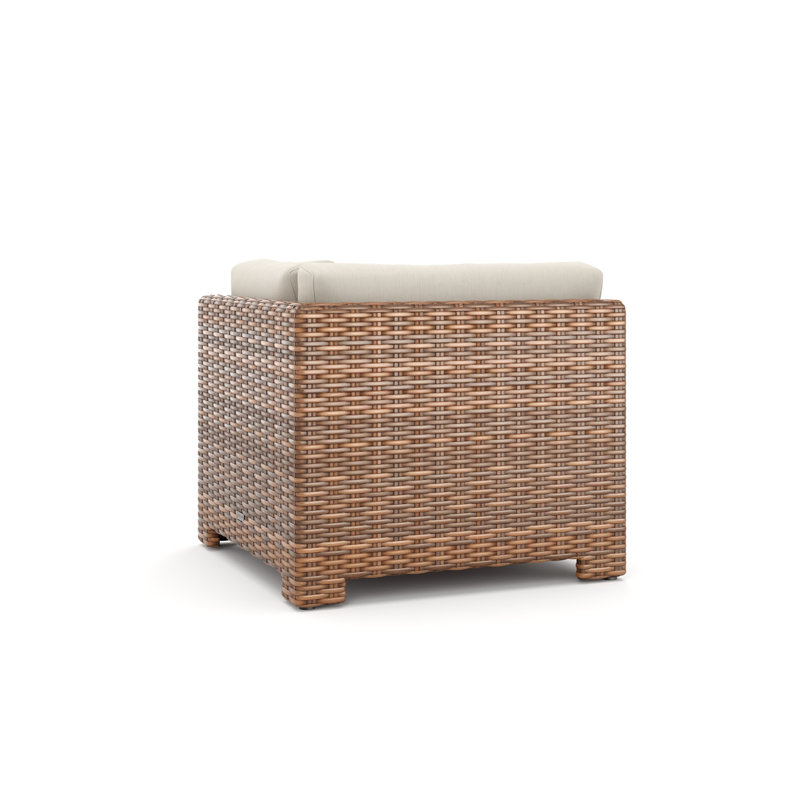 Nico Outdoor Corner Wedge Lounge Chair