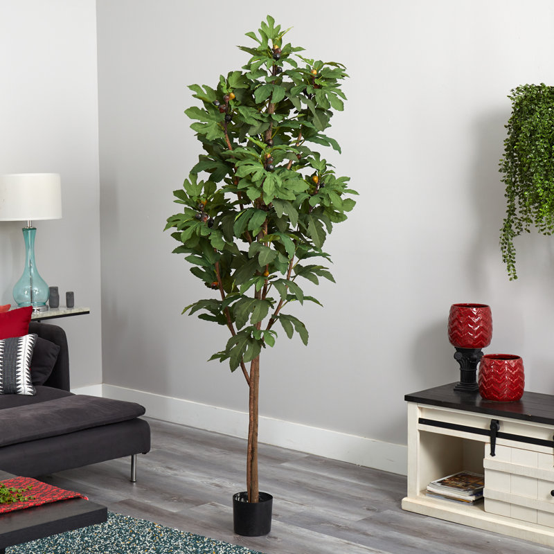 81'' Faux Foliage Tree in Planter