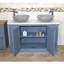 Maui 1230mm Double Bathroom Vanity with Vessel Stone Basin-920865405-920847830