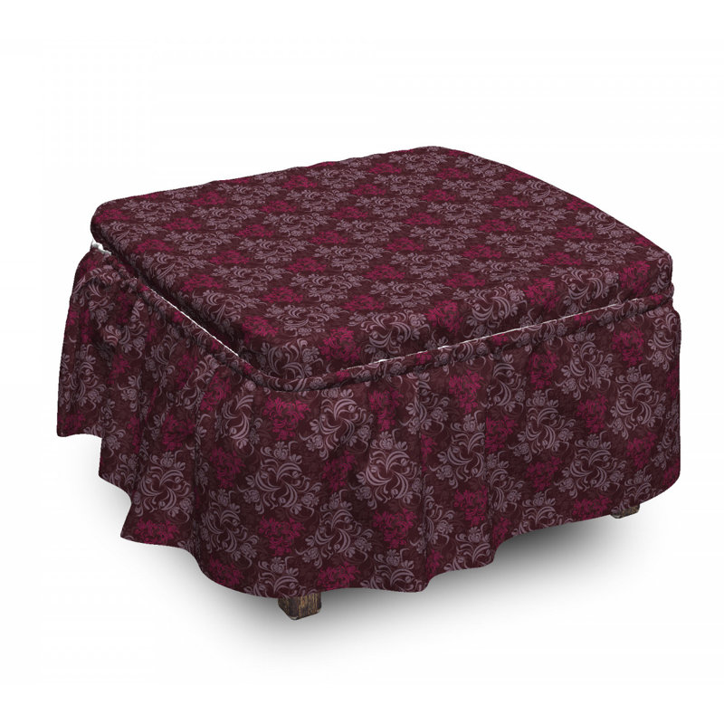 Housse pour pour repose-pieds de jardin victorian orné