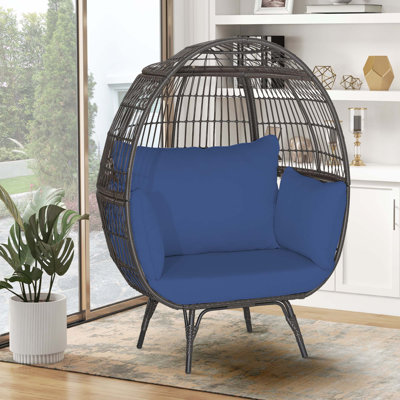 Chaise de patio avec coussins Donavan