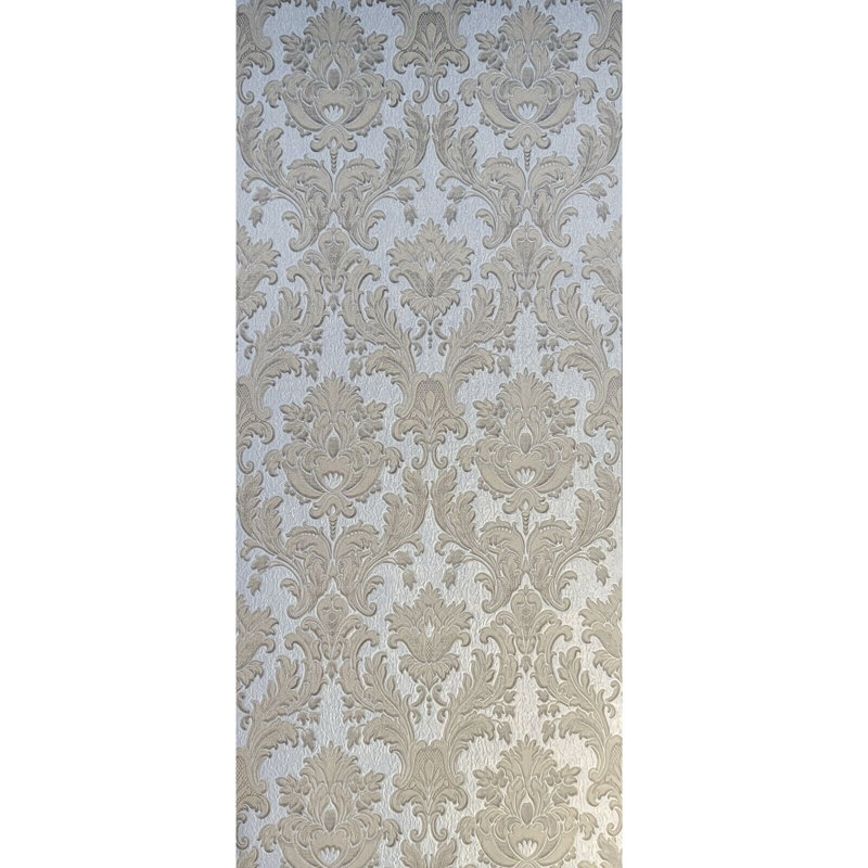 Mellette Metallic Crashed Foil Victorian Wallpaper Roll