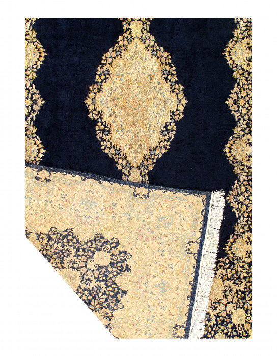 Tapis noir en laine 10 pi x 16 pi 9 po Maxton One-of-a-Kind