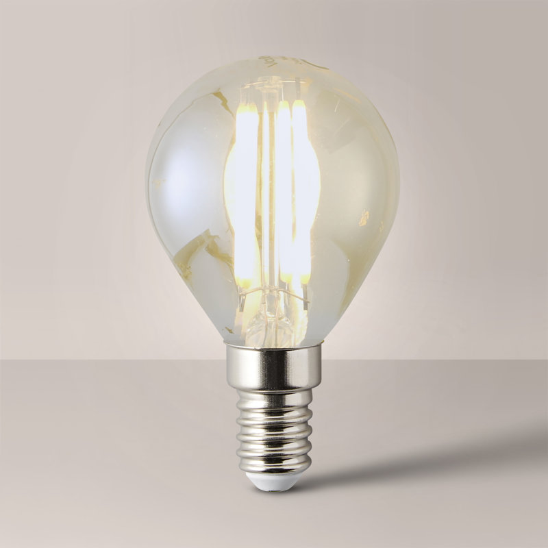 Ahed 4W E14 LED Globe Light Bulb Amber
