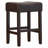 26.75" Backless Leather Counter Height Barstool