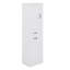 Armoire de rangement imposante avec compartiment coulissant et tablettes personnalisables parfaites pour le rangement dans la salle de bain-272123081