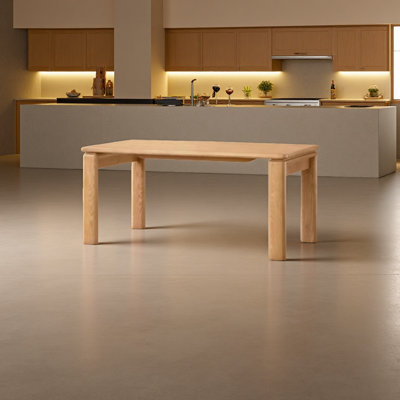 Solid wood ashwood dining table