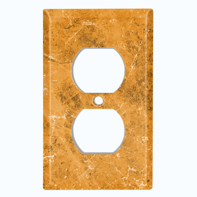 Patterned 1 - Gang Standard Wall Plate