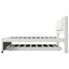 Lit plateforme double avec lit gigogne