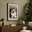 Grinning Tabby Boho - Wrapped Canvas-530241732-530241734