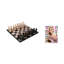 Jeu d'échecs fait à la main Salunga Rose