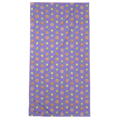 Serviette de bain agrume