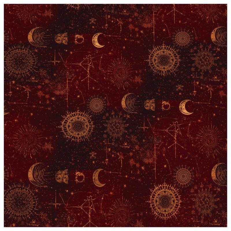 Housses de couette Celestial Moons Stars, Très grand lit