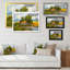 Traditional House In The Village III - Décoration murale traditionnelle sur toile-531557749-531557746