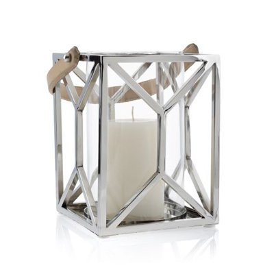Glass Tabletop Lantern