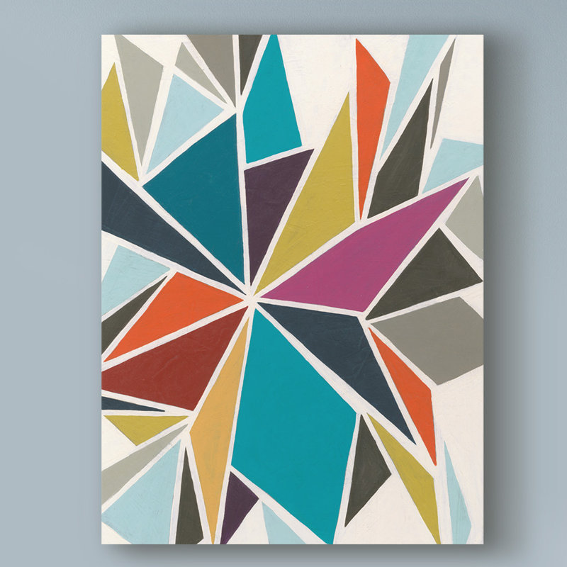 " Pinwheel II " by June Erica Vess, 47" H x 35" W x 2" D
