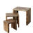 Genci Solid Wood Nesting Tables