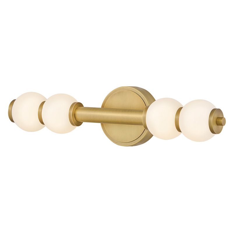Hinkley Trigo Bathroom Vanity Light, Lacquered Brass