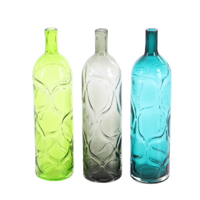 Vase de table, H 16 po x l 8 po x P 8 po