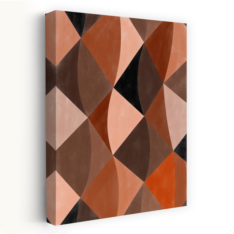 Art contemporain, art contemporain abstrait, H 24 po x l 16 po