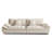 White 100% Polyester Modular Sofa cushion couch-109305695-109305700