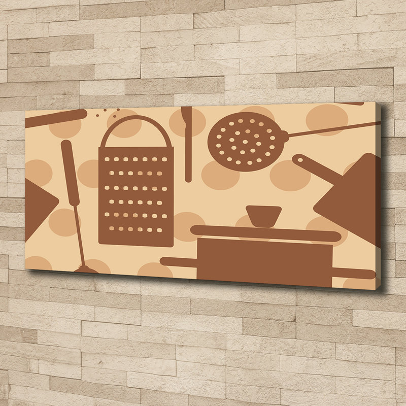 Kitchen Tools - No Frame Print on Canvas