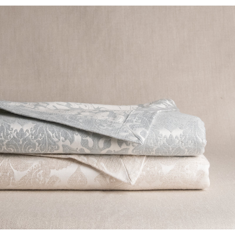 Baroque Coverlet, Champagne Damask, Queen Coverlet