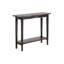 Console Duro avec tablette ouverte, bois récupéré-106884701