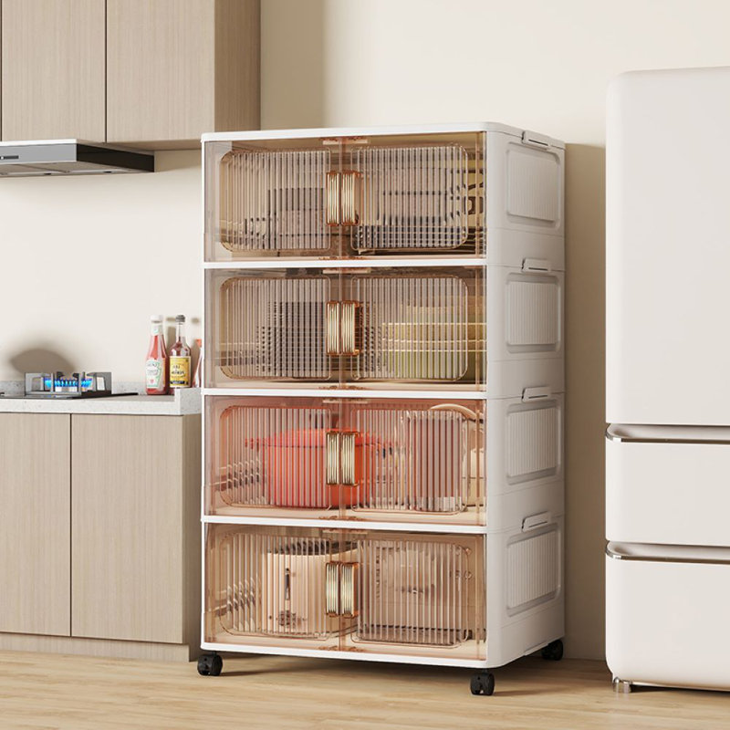 Collapsible Storage Bins With Lids