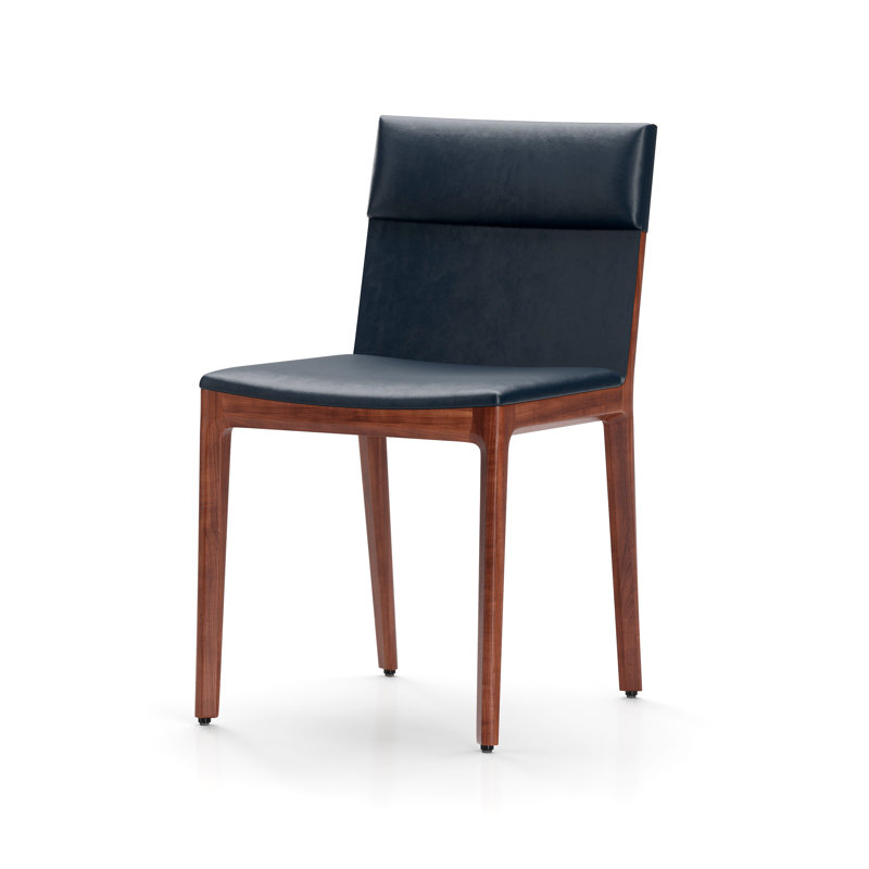 Chaise de salle à manger Taylor, Noyer naturel, Baltique cristal 3814