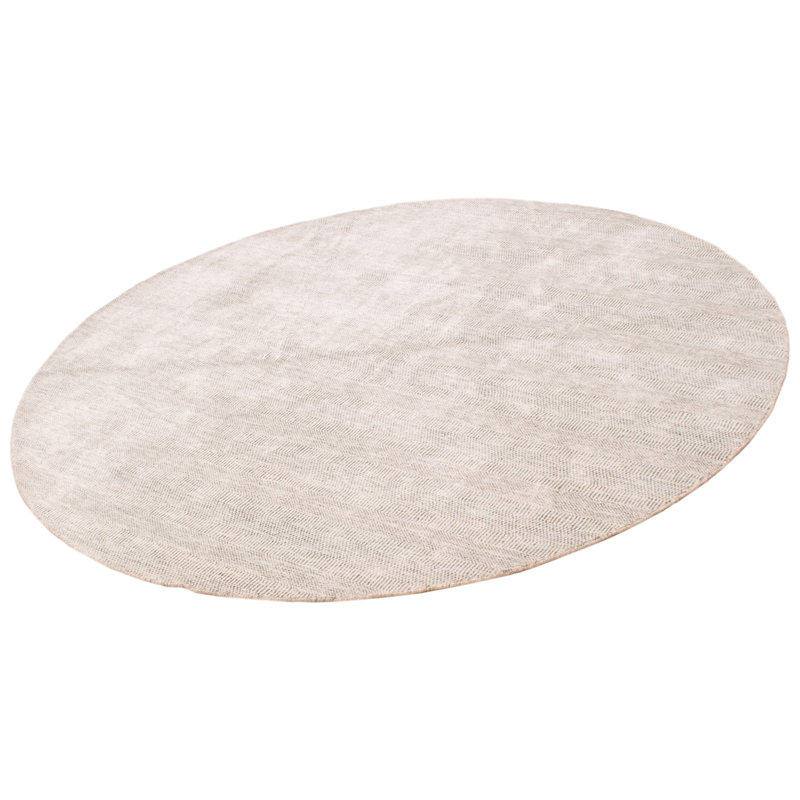 Tapis bleu clair en laine New Age 8 pi 2 po x 8 pi 2 po Hurain