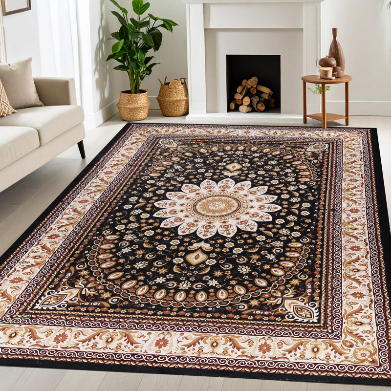Tapis d'intérieur 100% nylon Clavene Milan, Rectangle 12 pi x 15 pi