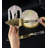 NIERBO 2 Piece Stainless Steel Knife Block Set
