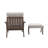 Juntier Upholstered Armchair with Ottoman-444316354
