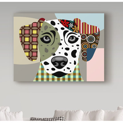 «Dalmatian Dog» par Buckey, impression sur toile tendue
