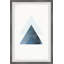 «Blue Triangle Magic», reproduction encadrée-1890842776