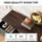 Reinardo 39.4" W 9-Drawer Dresser with Wood Top, Tall Dresser with Sturdy Steel Frame, Black Chest Of Drawers for Closet, Bedroom, Living Room-176519496