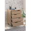 Kolya 40cm Wide 4 -Drawer Mobile File Cabinet-37467469
