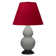 Petite lampe d'appoint à double gourde