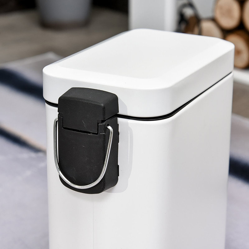 Steel Kitchen Trash Can