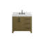 Meuble-lavabo simple 36 po 36 VF60636-BS-1004088329