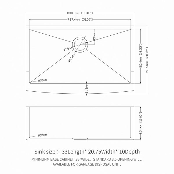 Product Dimensions