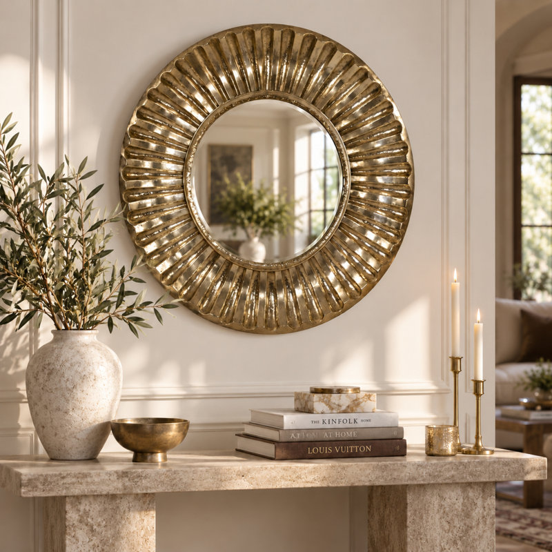 Soleste Framed Mirror