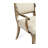 Hamilton 19.5'' H Fabric Upholstered Acacia Armchair