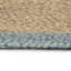 Glendive Hand Braided Blue/Brown Rug-740057717