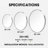 Morena Metal Framed Round Wall Bathroom Mirror for Wall Decor-88887057-88887062