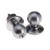Schlage Orbit Satin Chrome Steel Storeroom Lockset ANSI Grade 2 1-3/4 in.