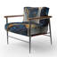Crillon - Fauteuil d'appoint rembourré en marbre-534003409