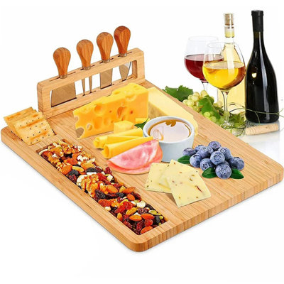 Fleur De Lis Living Dalkeith Bamboo Cheese Board