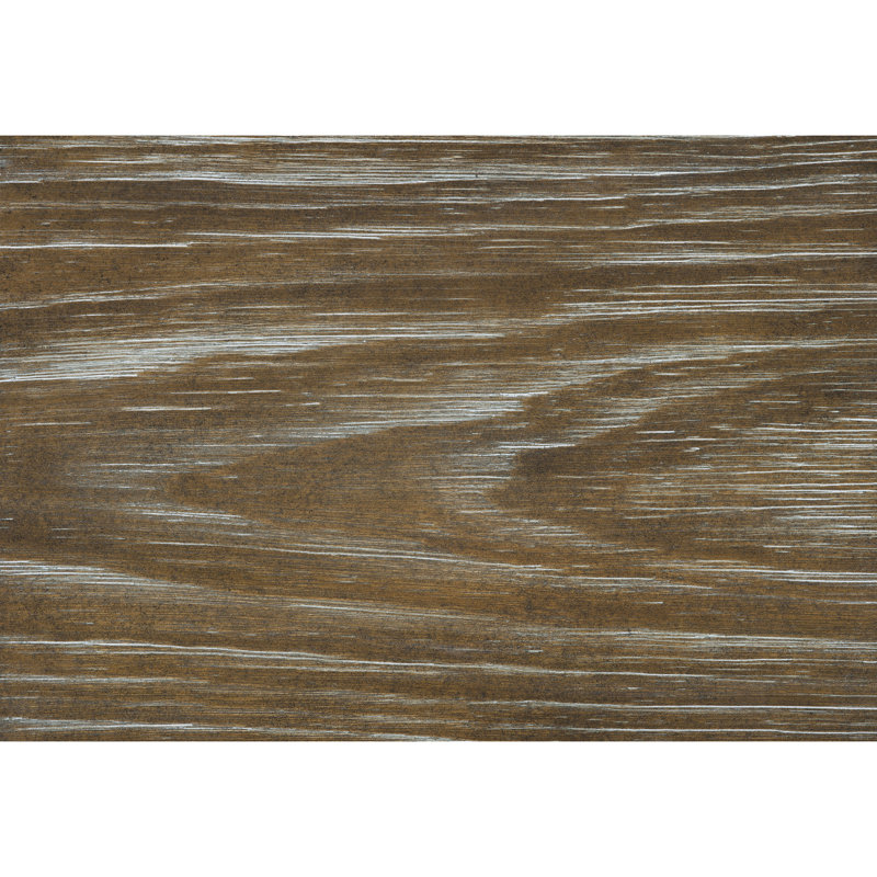 Table basse classique en bois avec plateau en marbre et étagère inférieure inclinée en bois, style industriel vieilli, avec rangement inférieur.